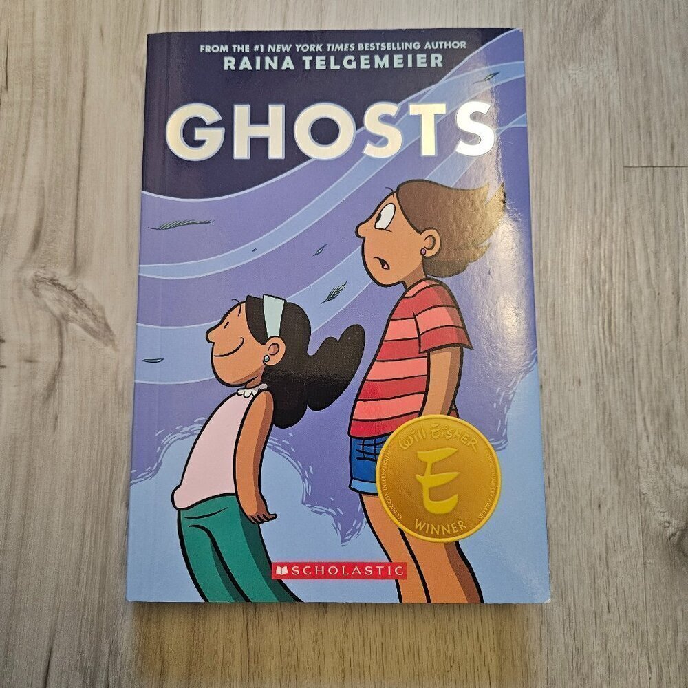 Ghosts: A Graphic Novel Paperback Book by Raina Telgemeier